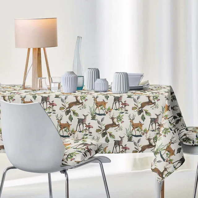 apelt-5883-tischdecke-herbstmotiv-waldtiere image 1