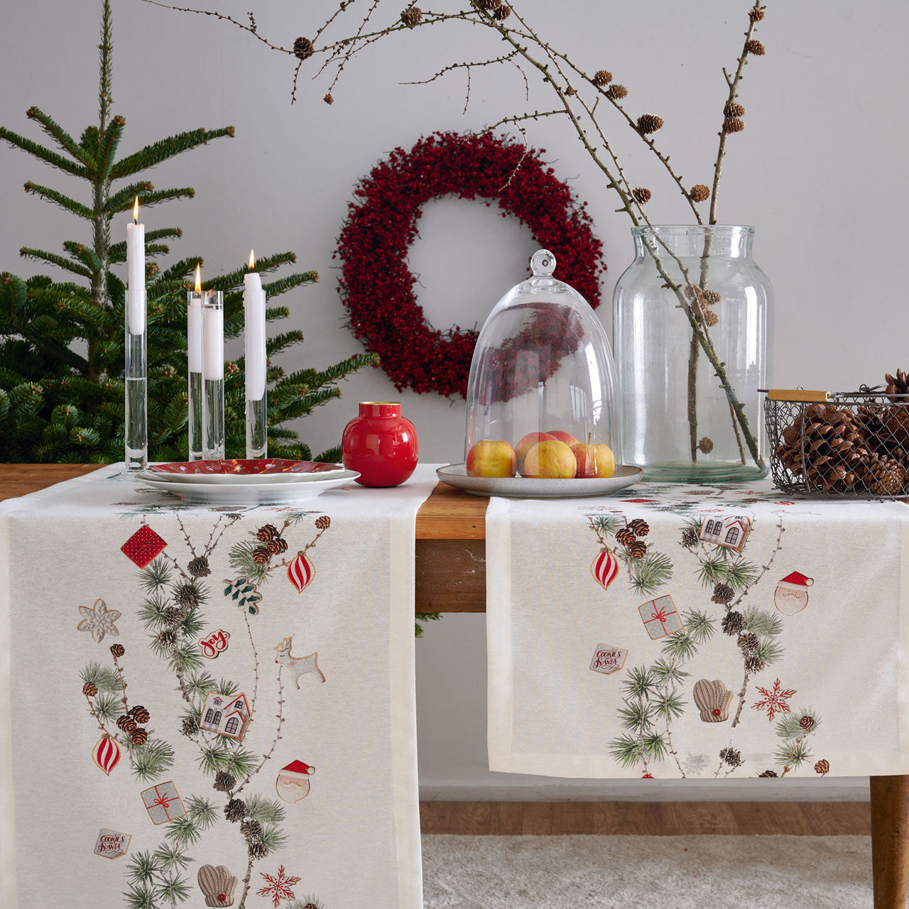 apelt-3711-l-ufer-wintermotiv-mit-l-rchenzweigen image 1