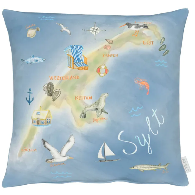 apelt-6746-kissenbezug-aquarell-lieblingsinsel-sylt image 1