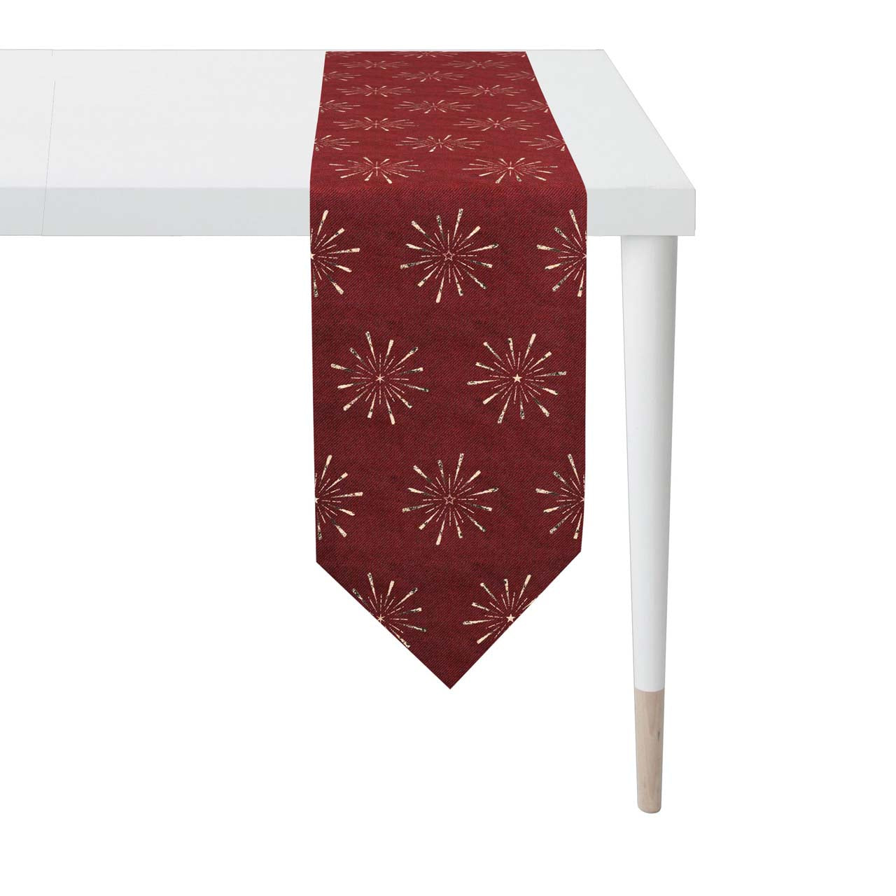 apelt-6302-tischband-lurex-jacquard-sternendesign image 2