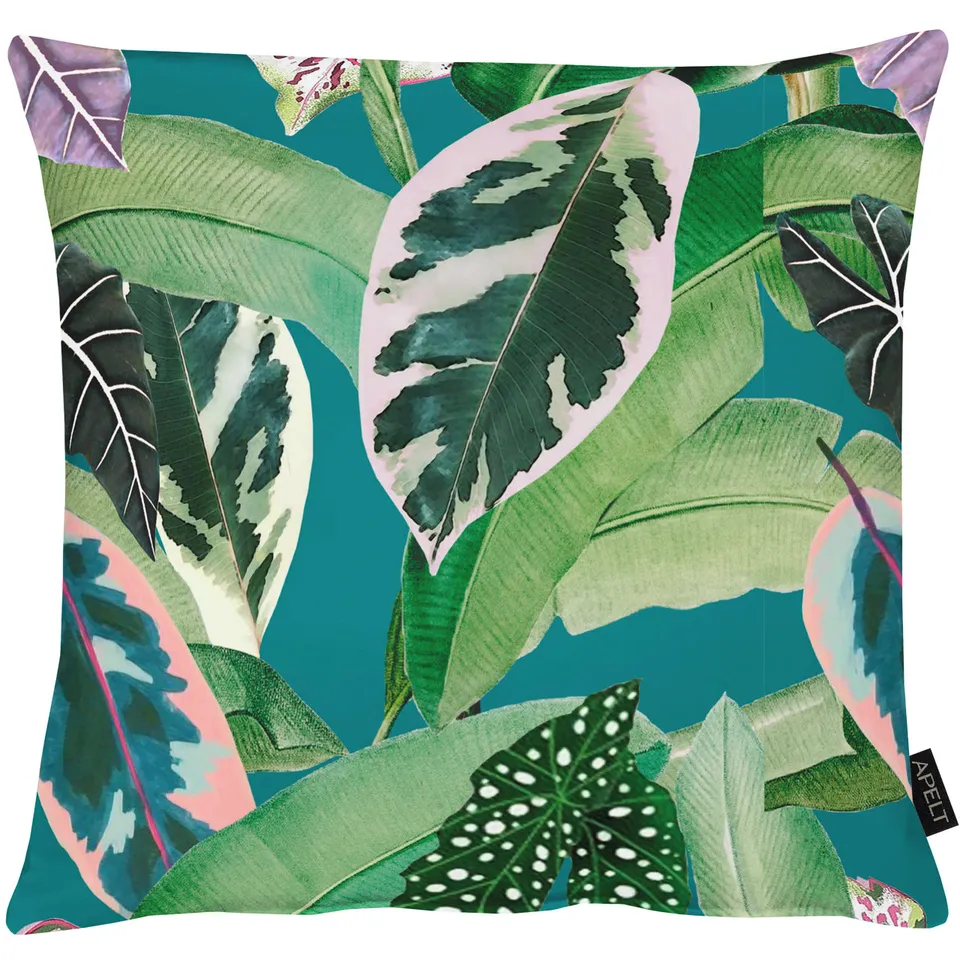 apelt-tropica-kissenbezug-dschungelpflanzen-baumwolle image 1