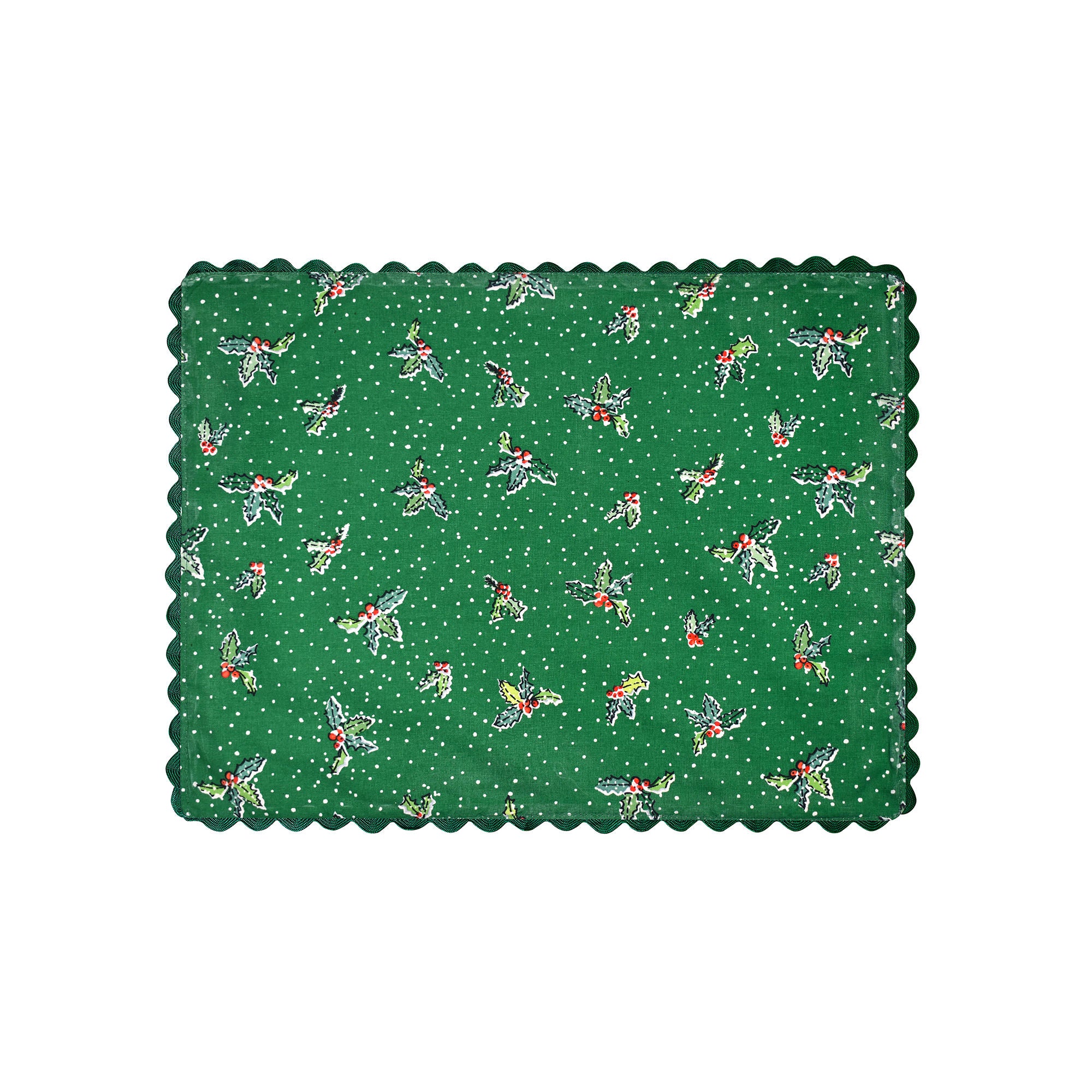 ulster-weavers-christmas-robins-tischsets-2er-set-baumwolle-in-gr-n image 3