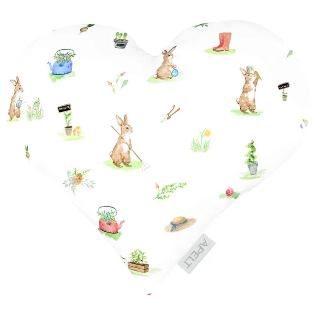 apelt-6812-herzkissen-happy-easter-h-schen-im-garten image 1
