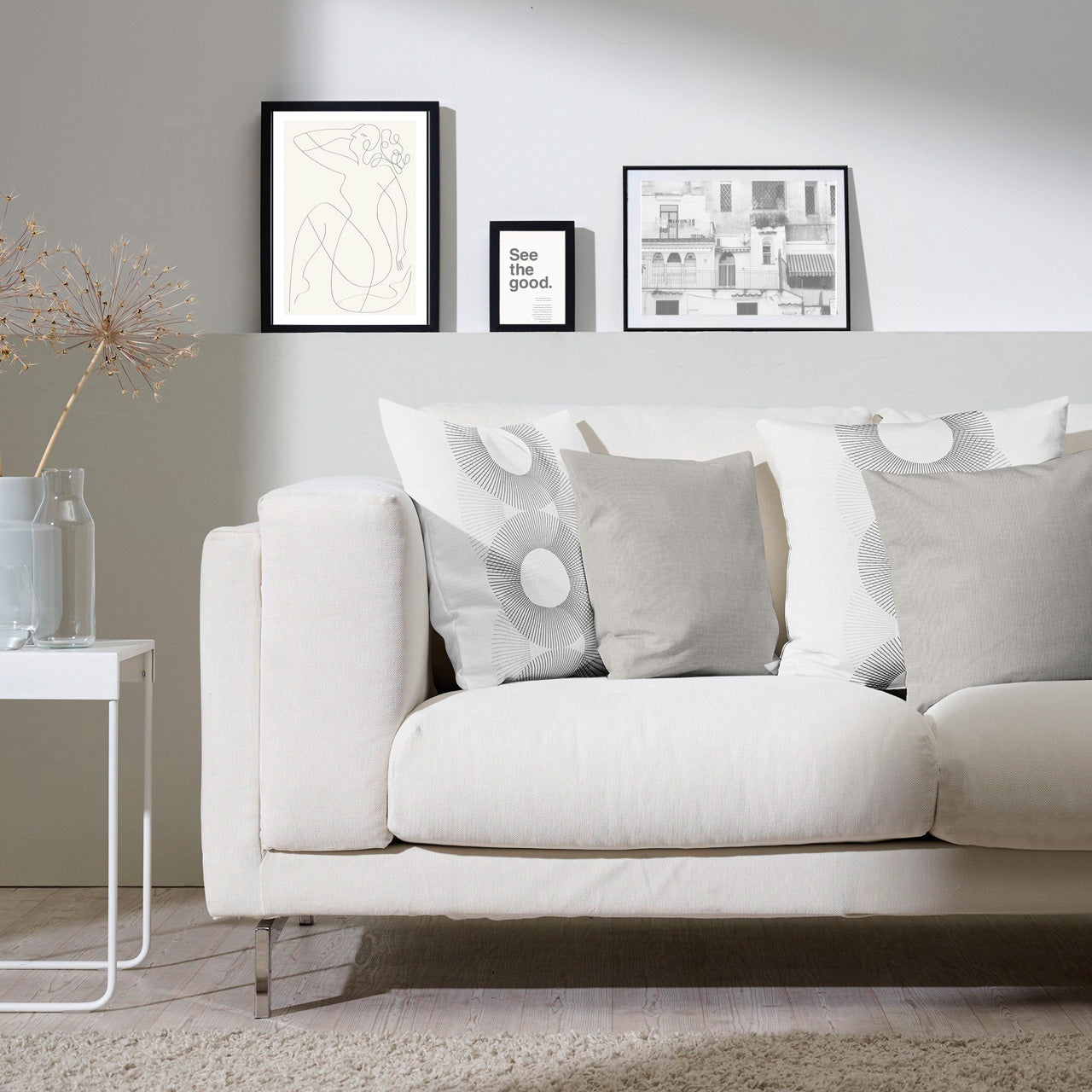 apelt-5232-kissenbezug-grafisches-design-kreise-jacquard image 4