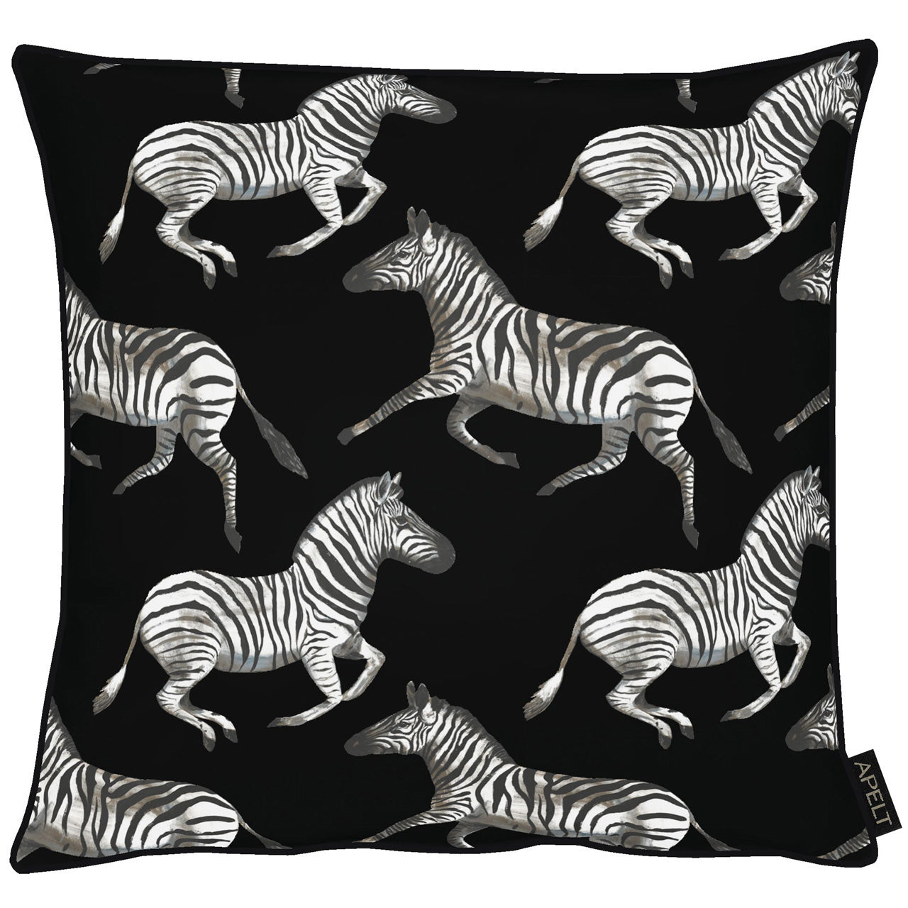 apelt-samuel-kissen-zebras-schwarz-wei-samt-mit-f-llung image 3