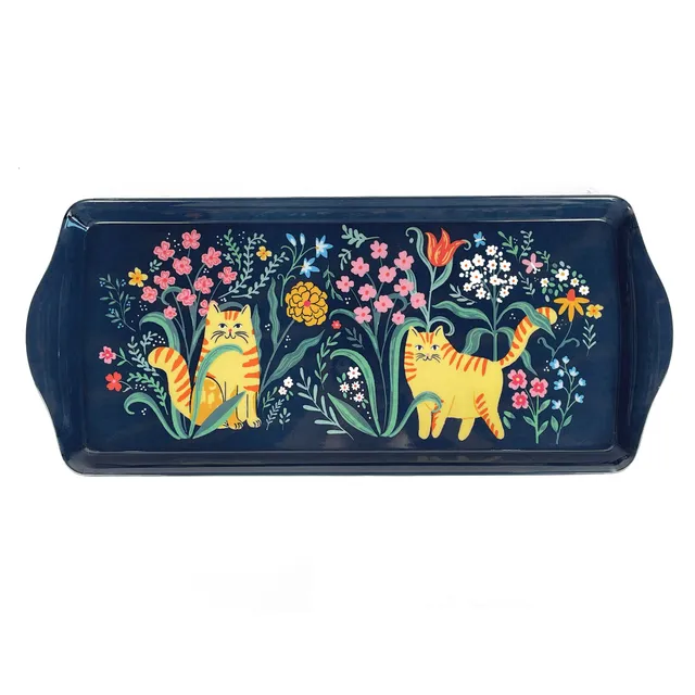 ulster-weavers-marmalade-meadow-serviertablett-klein-navy image 1