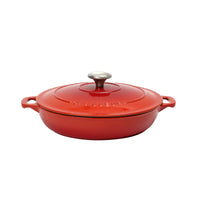 chasseur-servier-kasserolle-24-cm-oval-aus-gusseisen-1-5-liter image 3