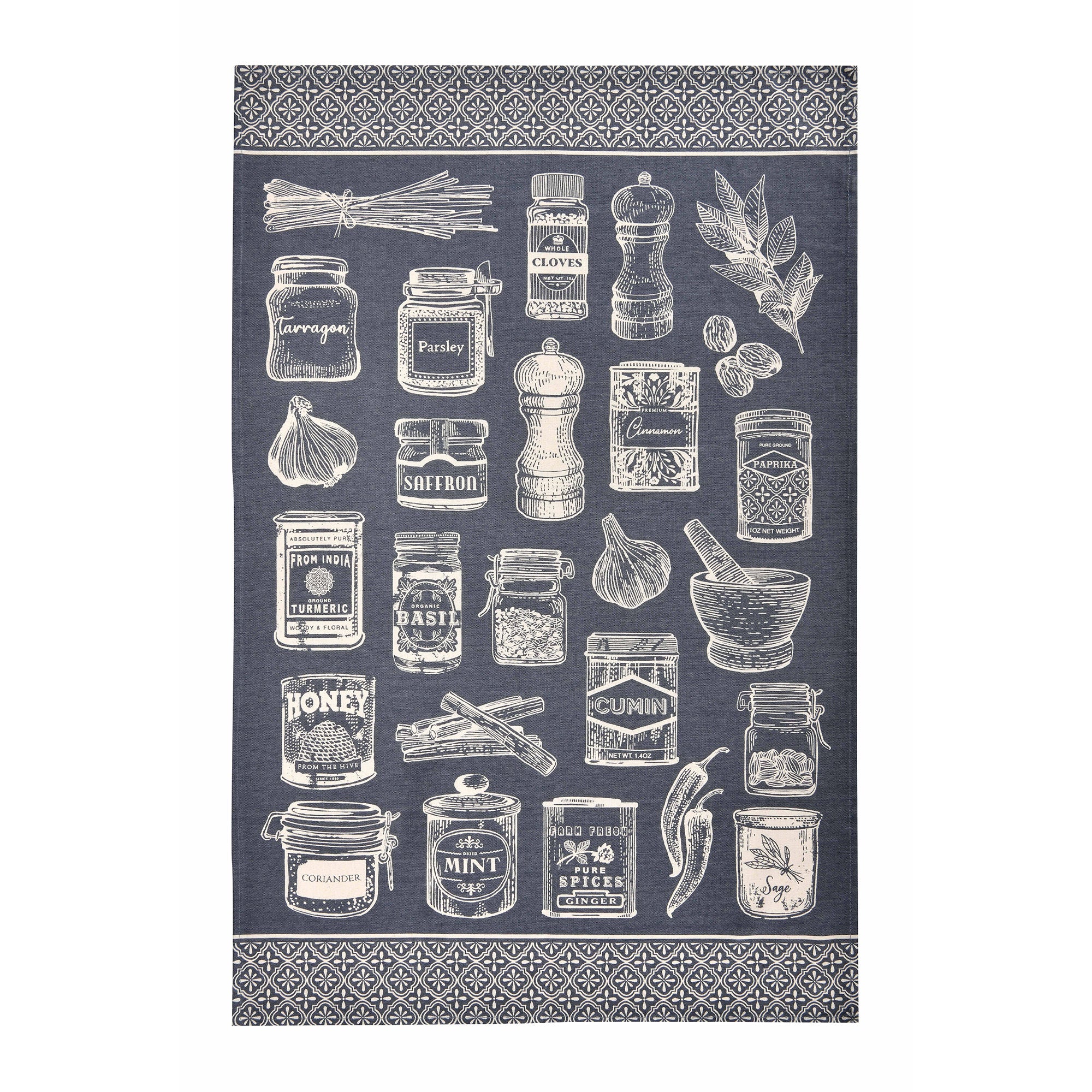 ulster-weavers-herbs-spices-geschirrtuch-baumwolle-in-grau image 1