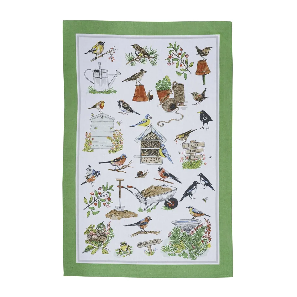 ulster-weavers-garden-birds-geschirrtuch-baumwolle-gr-n image 1