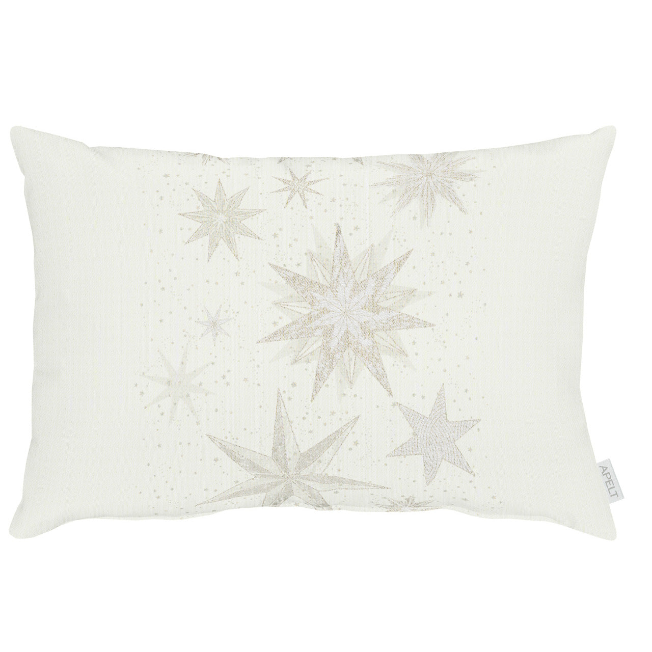 apelt-5843-kissen-weihnachtliche-sterne-jacquard-lurex-inkl-f-llung image 3