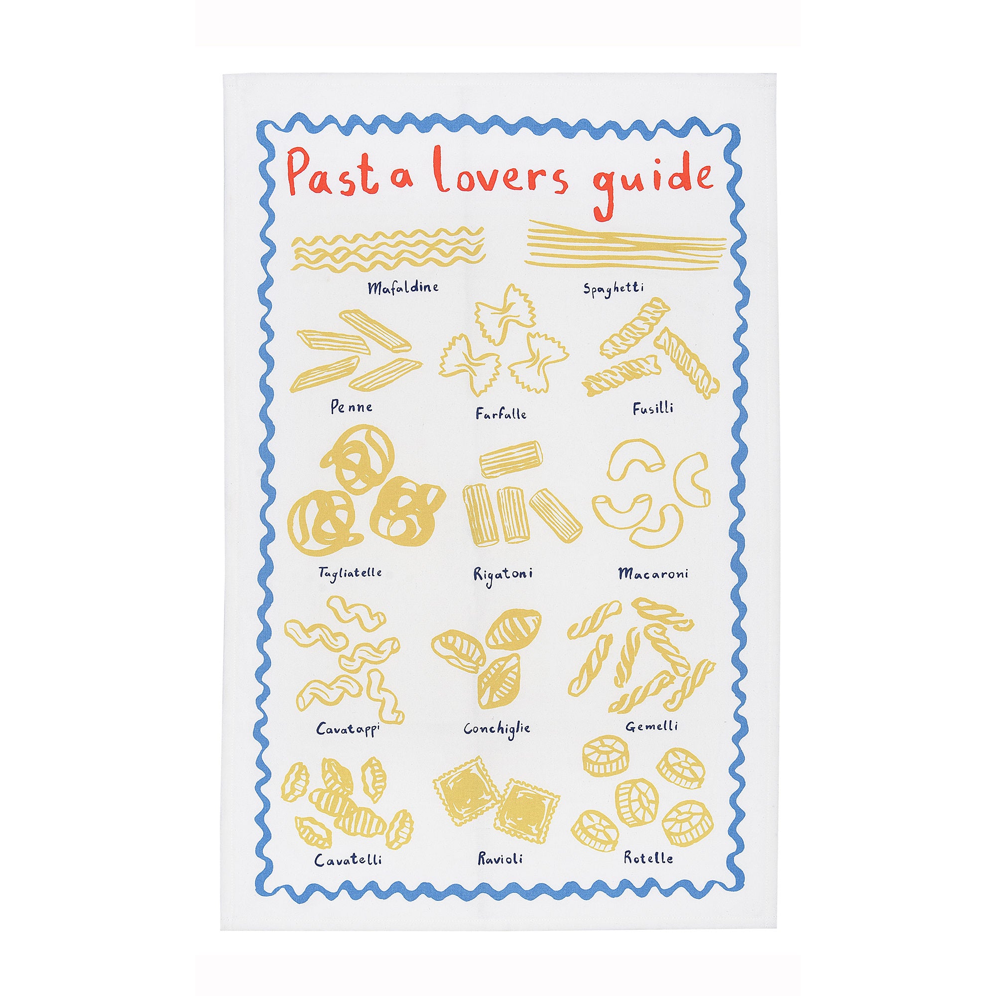 ulster-weavers-pasta-lovers-club-geschirrtuch-baumwolle-in-gelb image 1