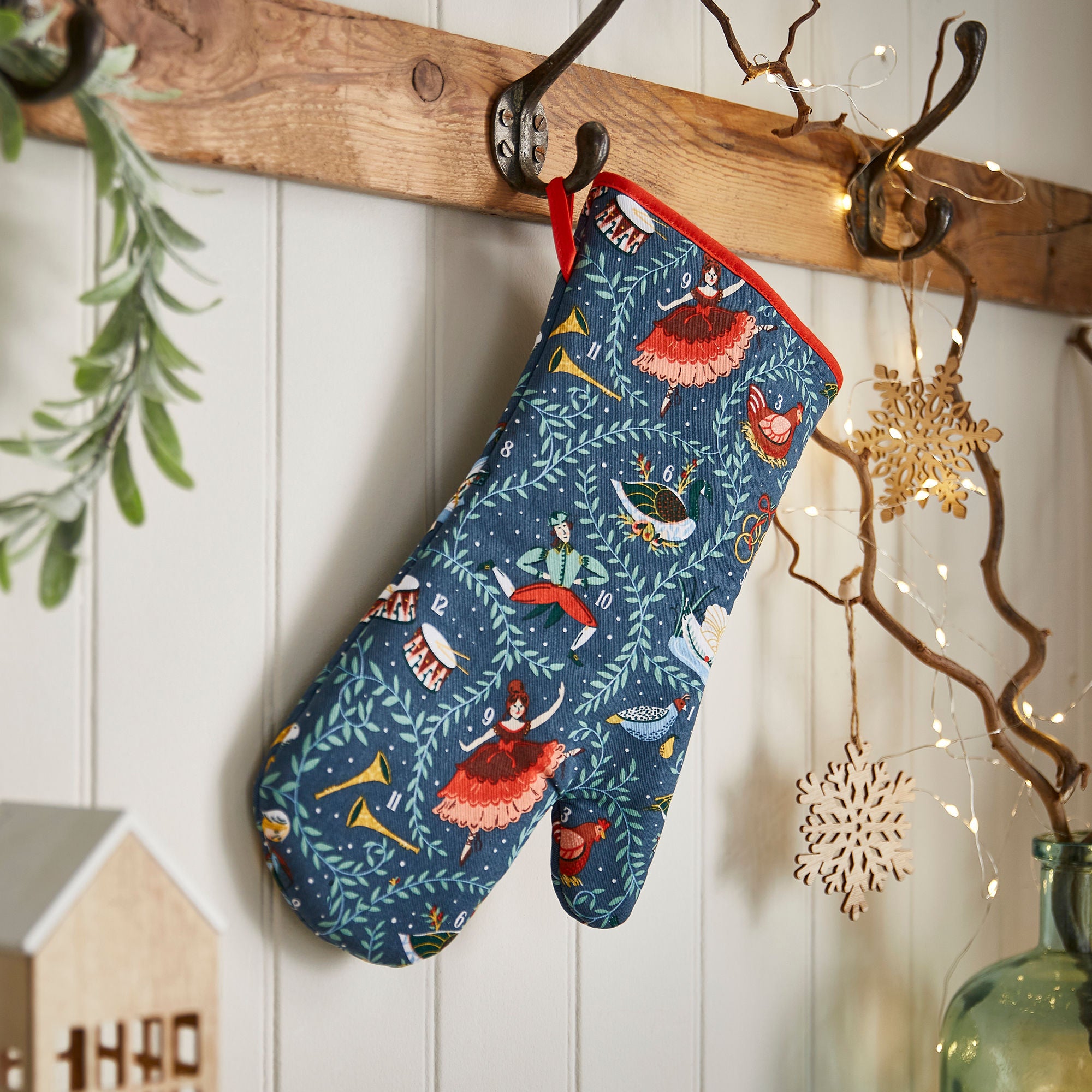 ulster-weavers-12-days-of-christmas-ofenhandschuh-blau image 2