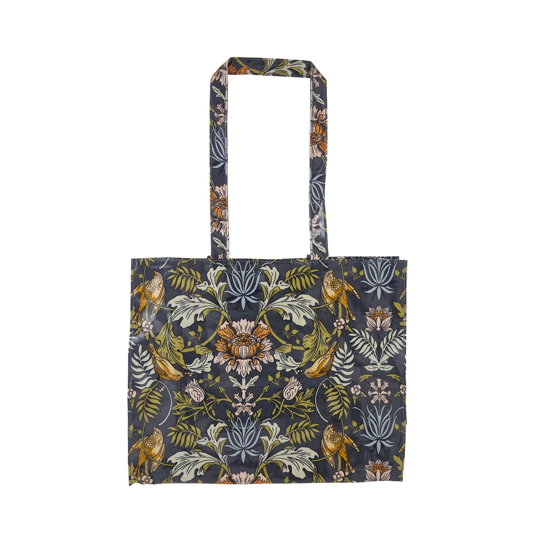 ulster-weavers-finch-flower-umh-ngetasche-pvc-in-navy image 1