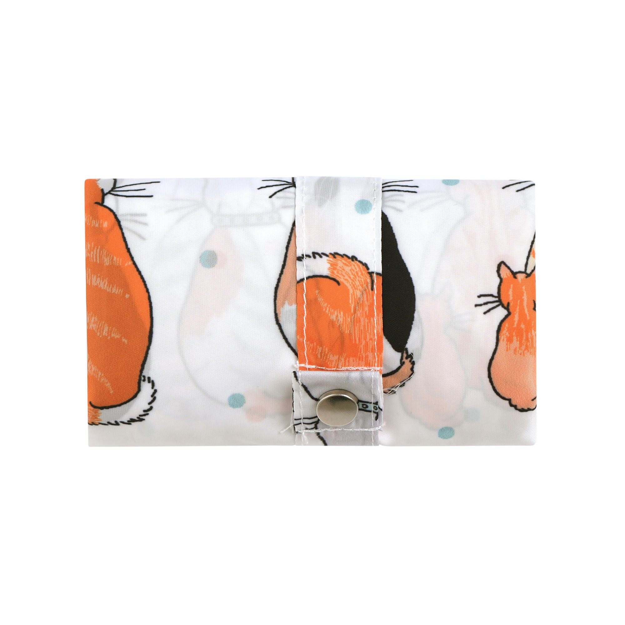 ulster-weavers-cats-in-waiting-2026-einkaufstasche-faltbar-medium-in-orange image 3
