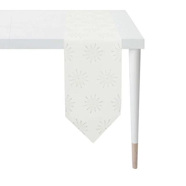 apelt-6302-tischband-lurex-jacquard-sternendesign image 1