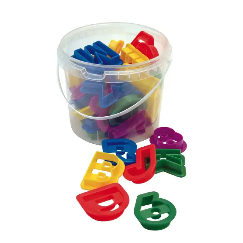 dexam-ausstechformen-set-36-teilig-buchstaben-zahlen-bunt image 1