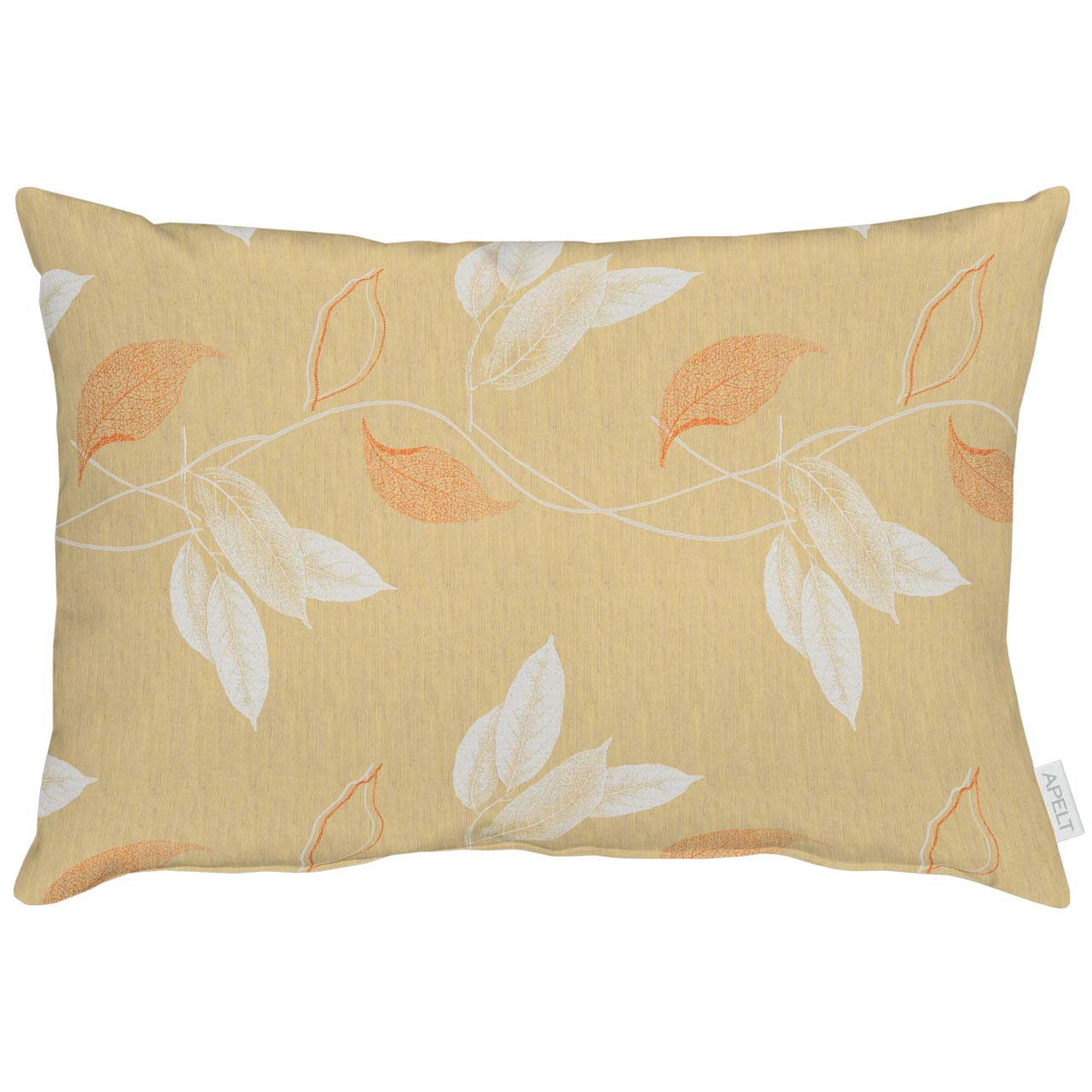 apelt-valerie-kissenbezug-blatt-motiv-jacquard-mit-rei-verschluss image 3
