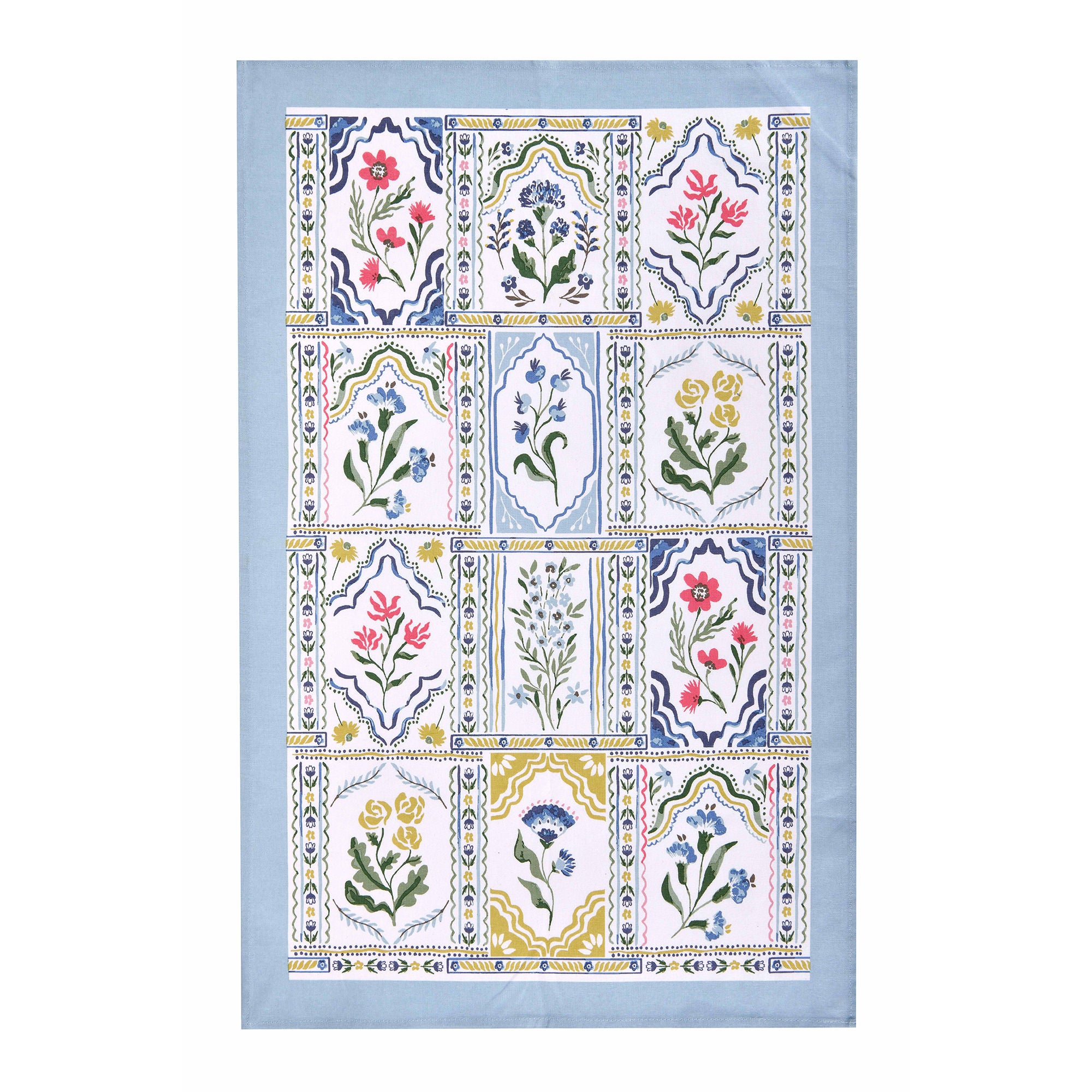 ulster-weavers-boho-floral-baumwoll-geschirrtuch-mehrfarbig image 1