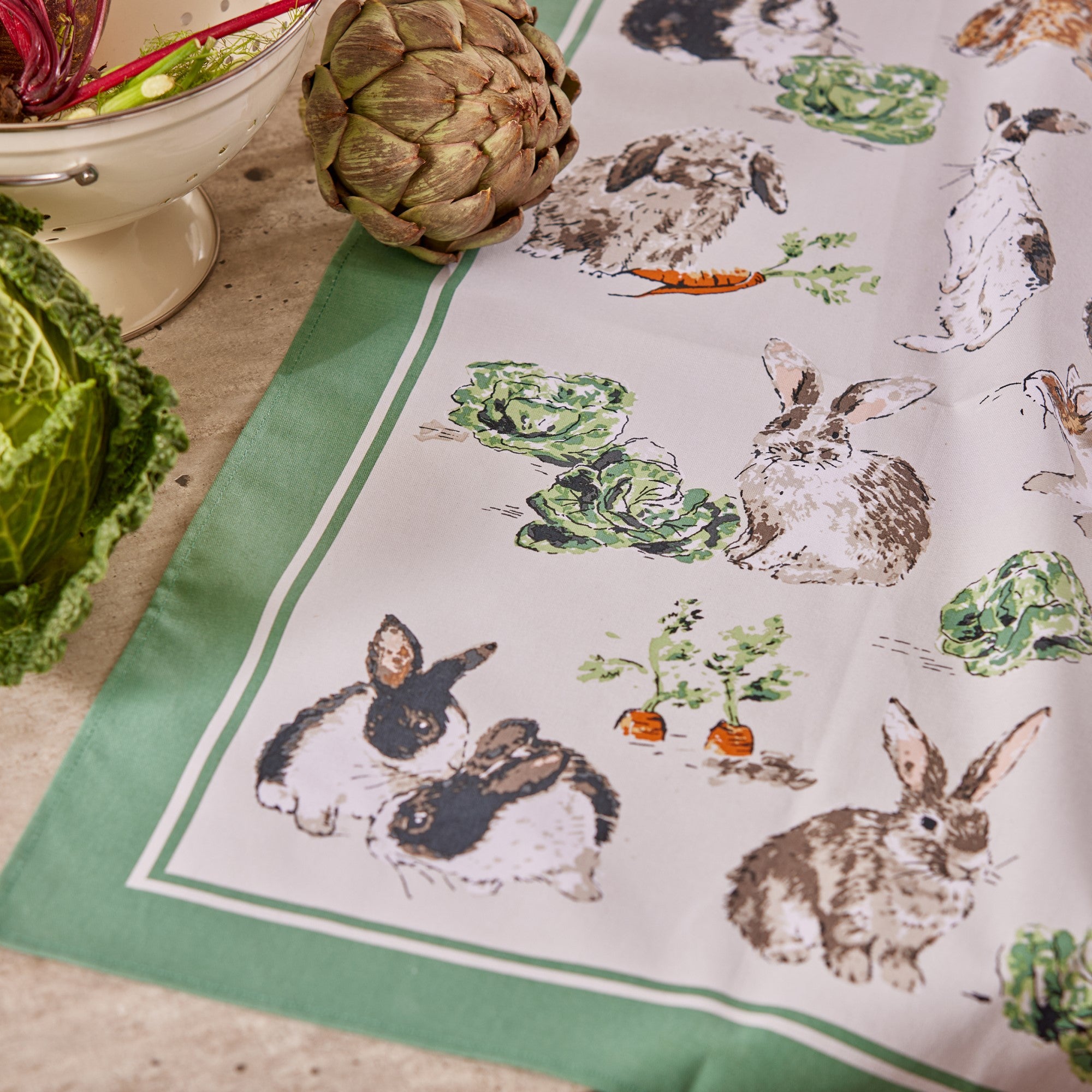 ulster-weavers-rabbit-patch-geschirrtuch-gr-n-baumwolle image 2