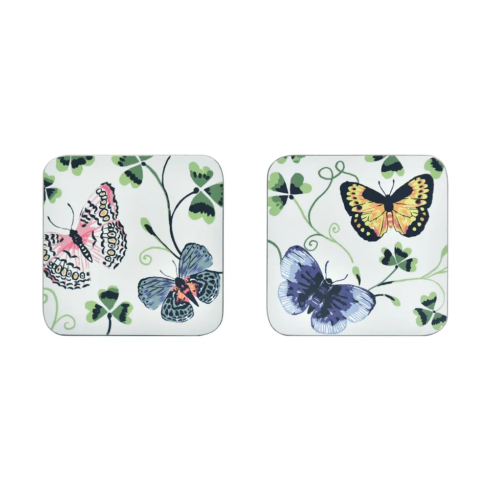 ulster-weavers-butterfly-grove-untersetzer-4er-set-blau image 1