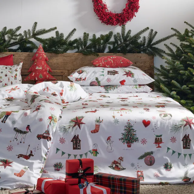 apelt-finn-bettw-sche-baumwoll-satin-weihnachtsschmuck image 1