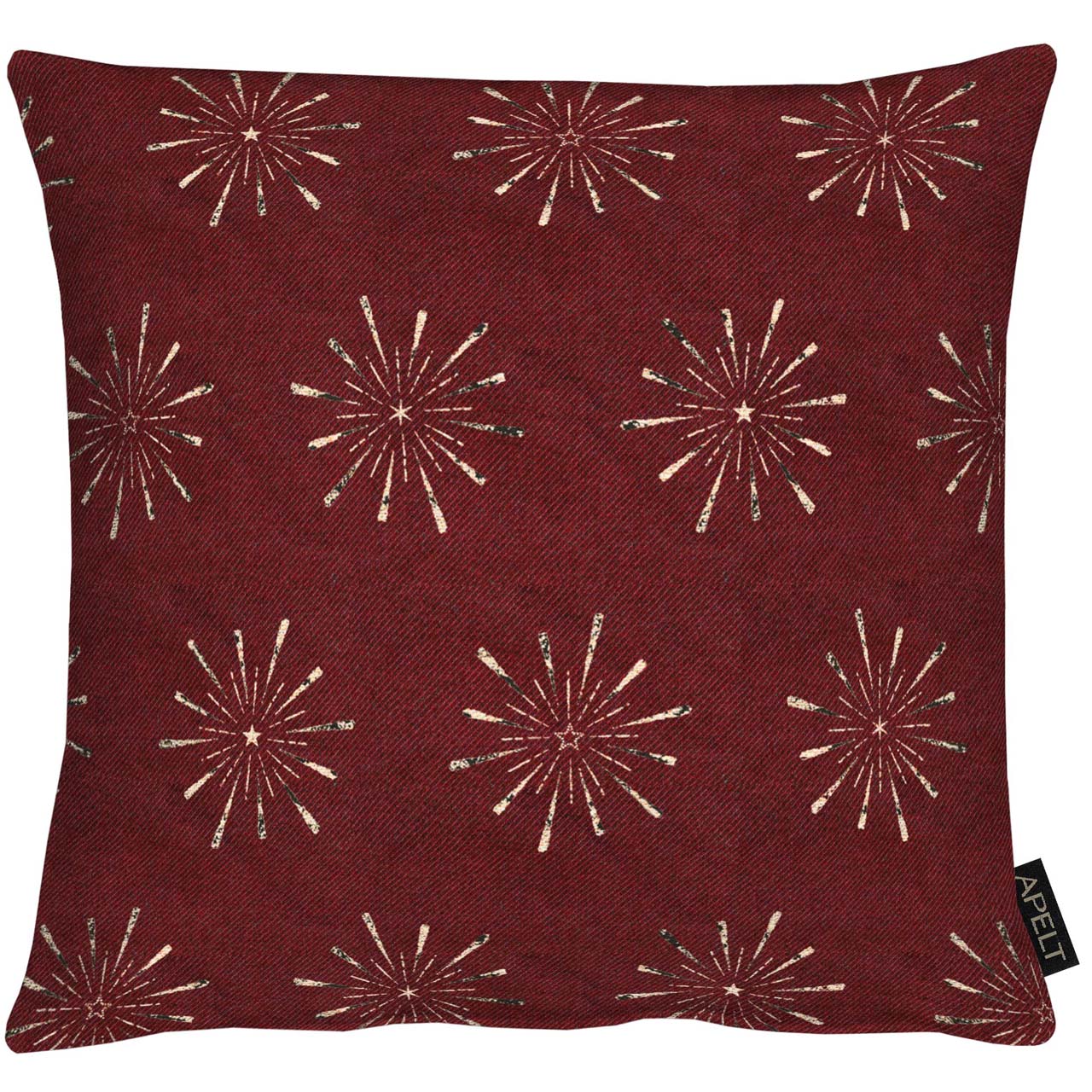 apelt-6302-kissen-sternendesign-lurex-jacquard-mit-f-llung image 2