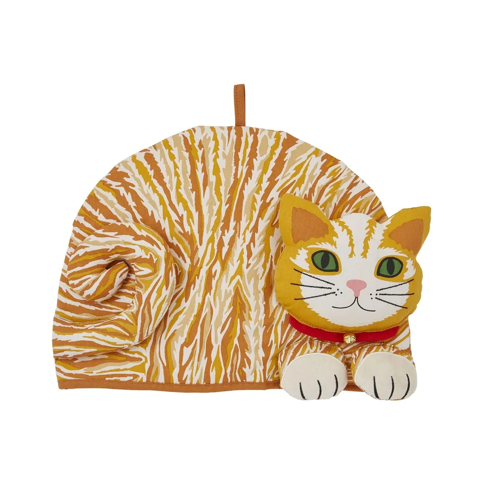 ulster-weavers-ginger-cat-teekannenw-rmer-in-orange image 1