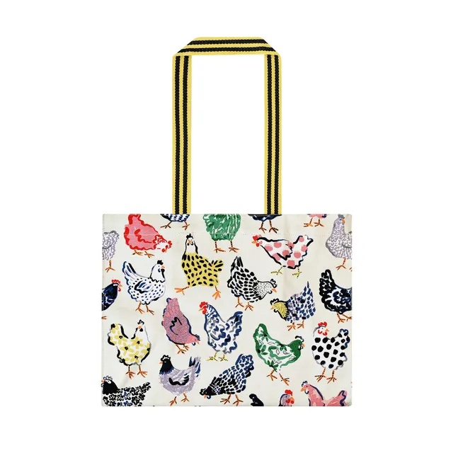 ulster-weavers-chick-chicken-schultertasche-canvas-in-gelb image 1