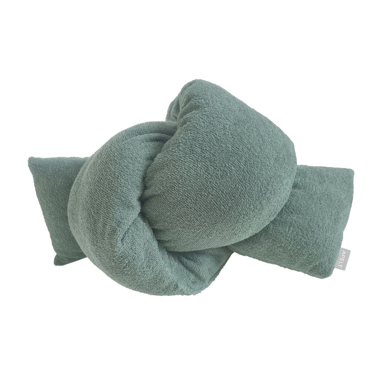 apelt-ciao-knotenkissen-frottee-uni-mit-zipper image 3