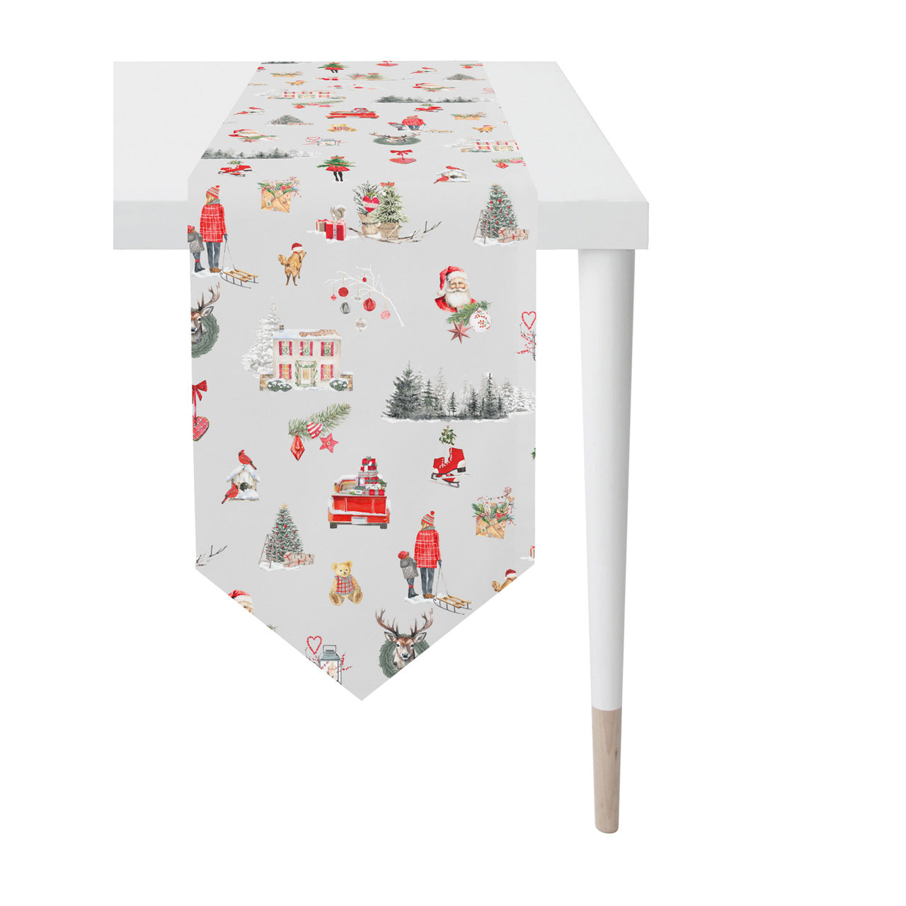 apelt-5821-tischband-christmas-all-over-winterwelt image 2
