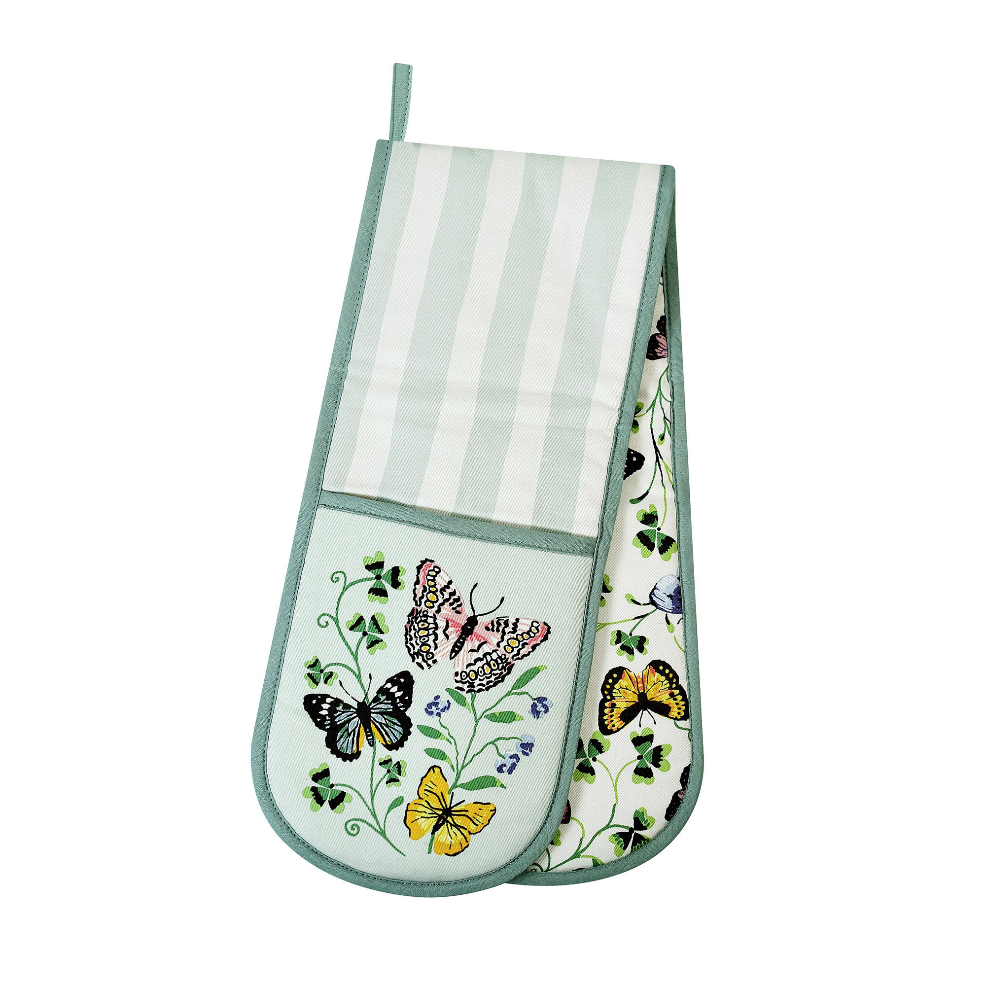 ulster-weavers-butterfly-grove-doppel-ofenhandschuh-blau image 1