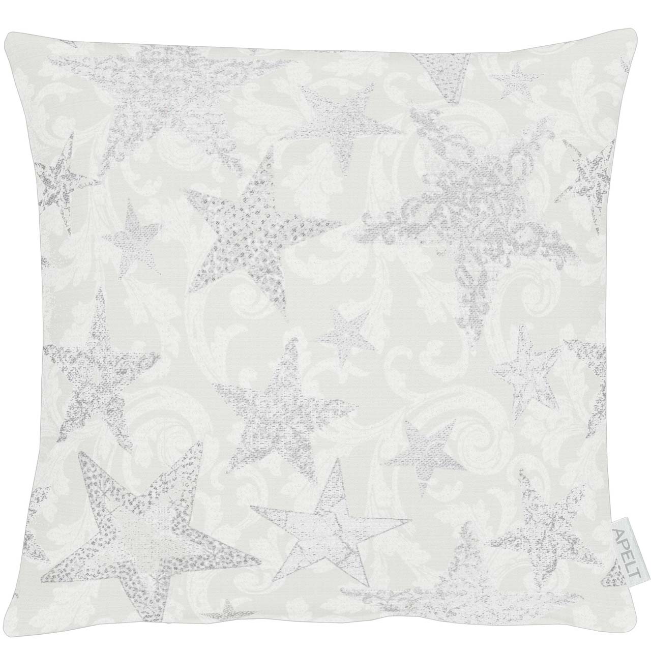 apelt-4711-kissenbezug-lurex-jacquard-sternendesign image 3