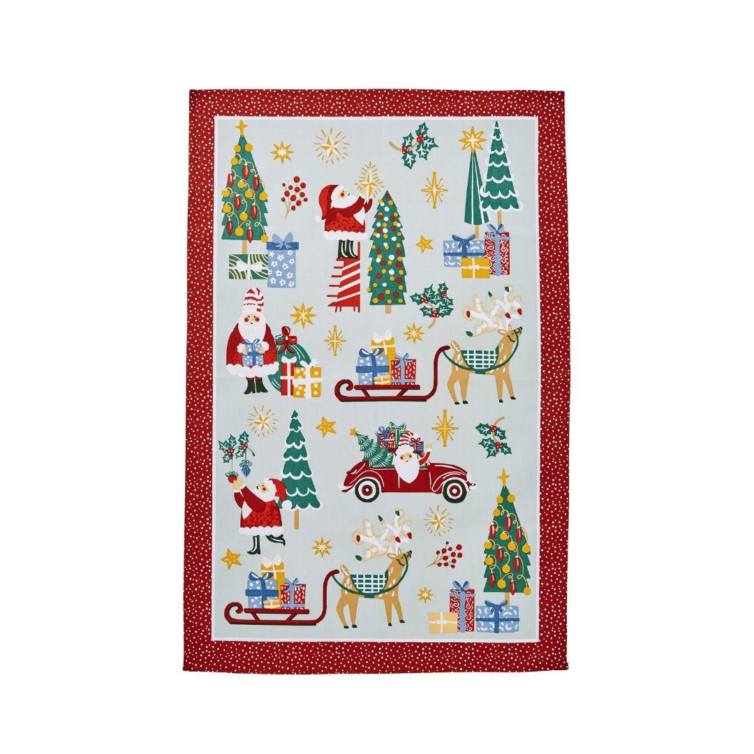 ulster-weavers-tis-the-season-geschirrtuch-gr-n-recycled-cotton image 1