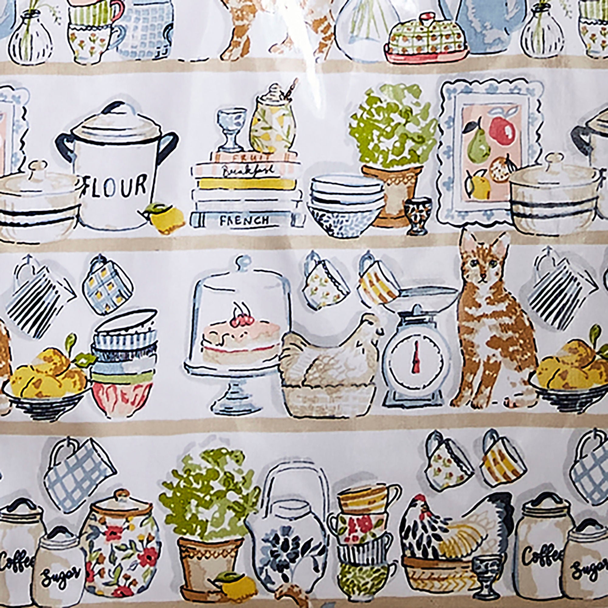 ulster-weavers-pantry-cats-schultertasche-pvc-shopper-in-bunt image 3