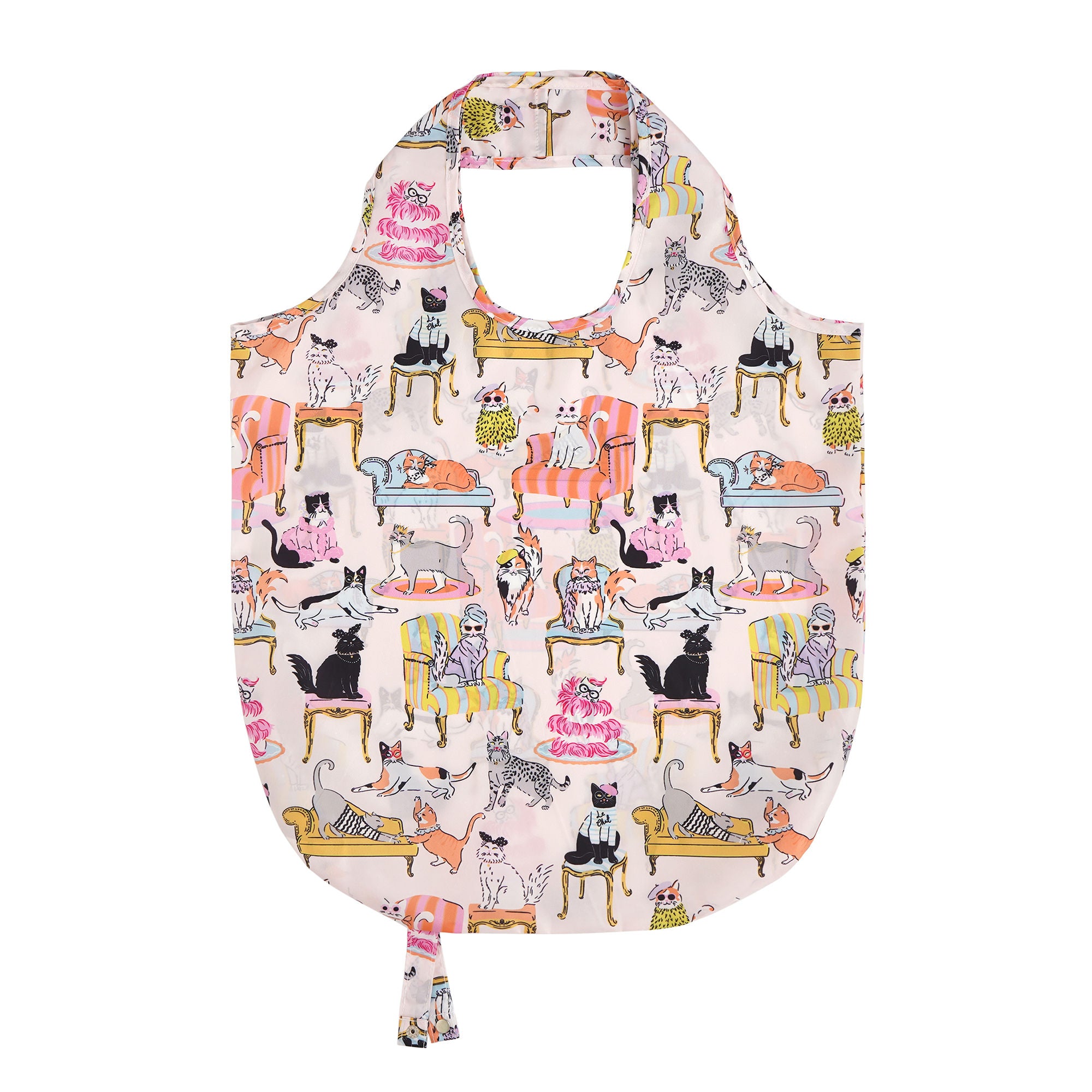 ulster-weavers-cool-cats-einkaufstasche-faltbar-medium-multicolour image 1