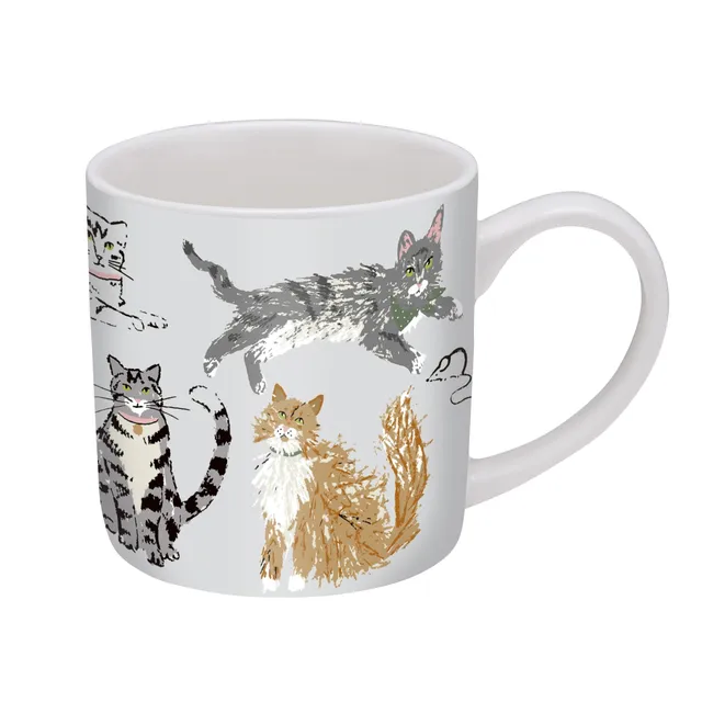 ulster-weavers-feline-friends-tasse-bone-china-in-grau image 1