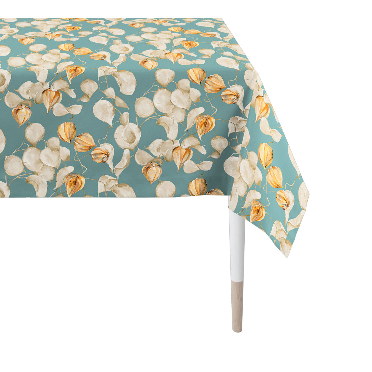 apelt-3400-tischdecke-herbstbl-tter-physalis-baumwolle image 1