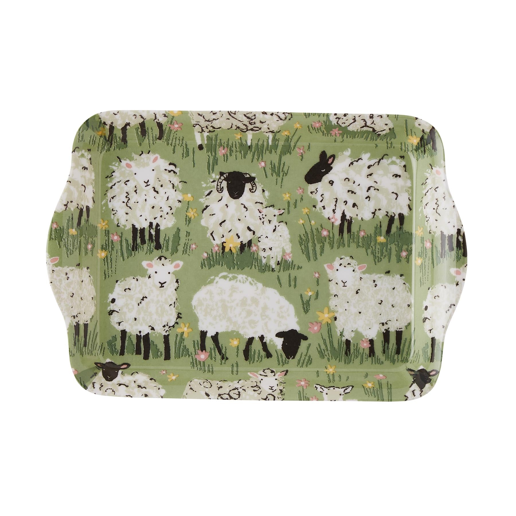 ulster-weavers-woolly-sheep-serviertablett-scatter-tray-21x14-cm-in-gr-n image 1