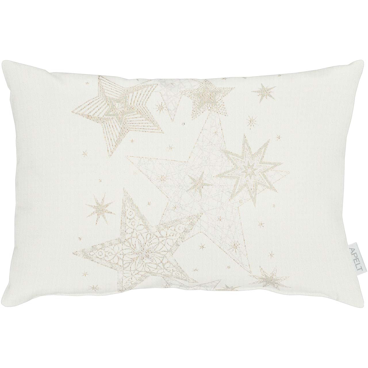 apelt-6303-kissen-sternendesign-lurex-jacquard-inkl-f-llung image 4