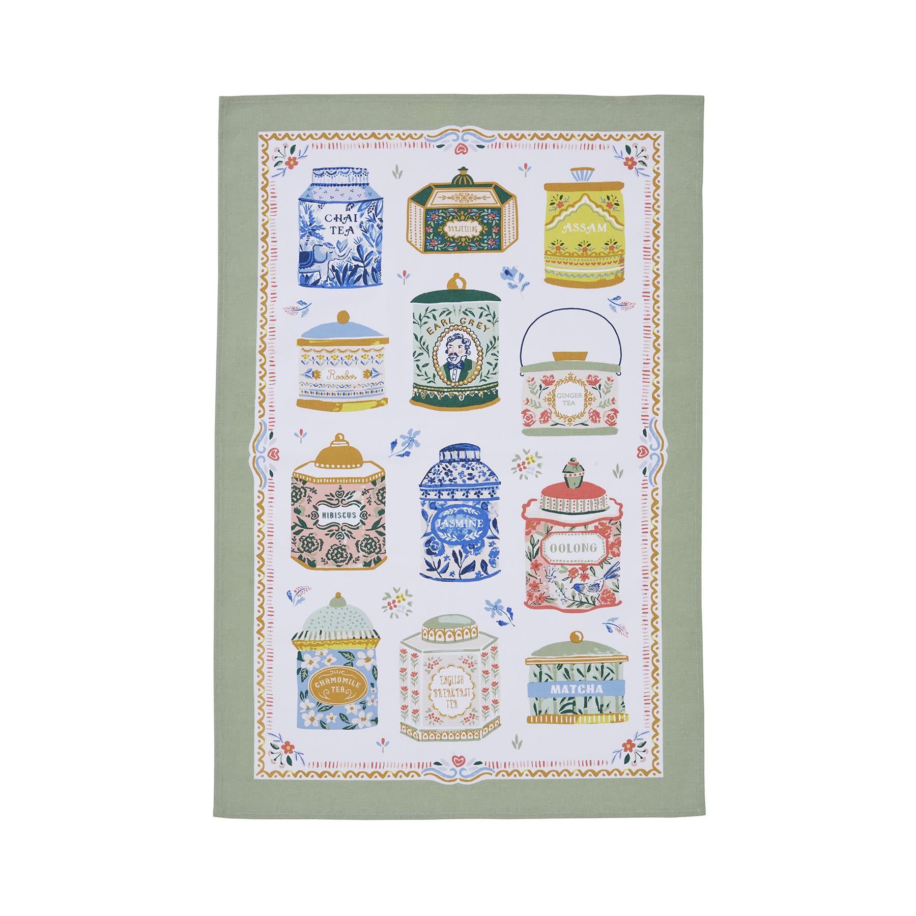 ulster-weavers-tea-tins-geschirrtuch-baumwolle-in-mehrfarbig image 1