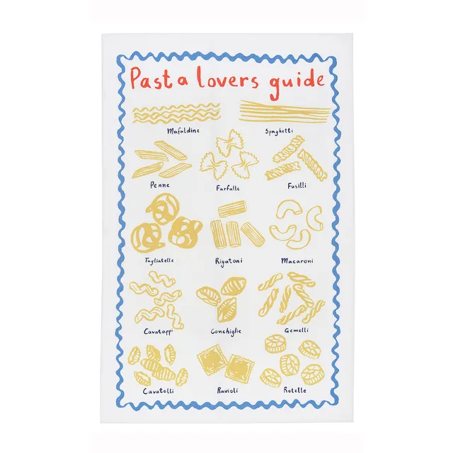 ulster-weavers-pasta-lovers-club-geschirrtuch-baumwolle-in-gelb image 1
