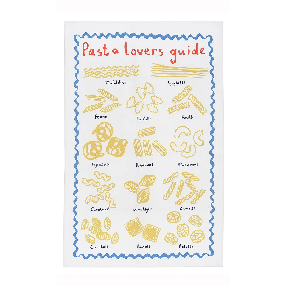 ulster-weavers-pasta-lovers-club-geschirrtuch-baumwolle-in-gelb image 1