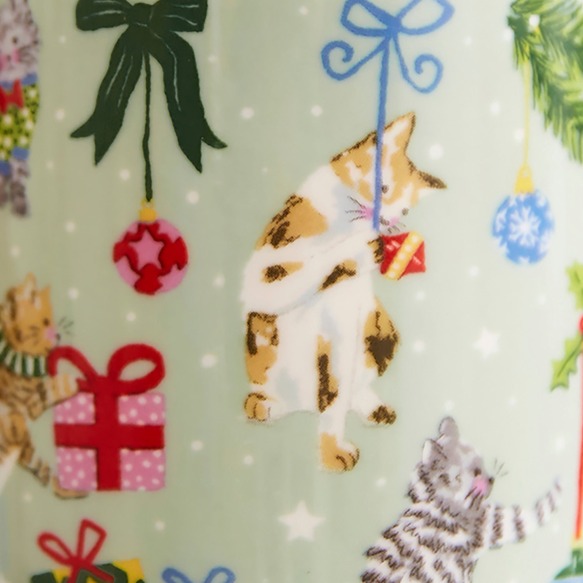 ulster-weavers-christmas-cats-tasse-bone-china-seafoam image 4