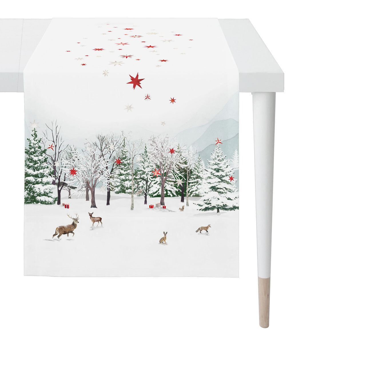 apelt-3712-l-ufer-winterwaldmotiv-tannen-waldtiere image 3