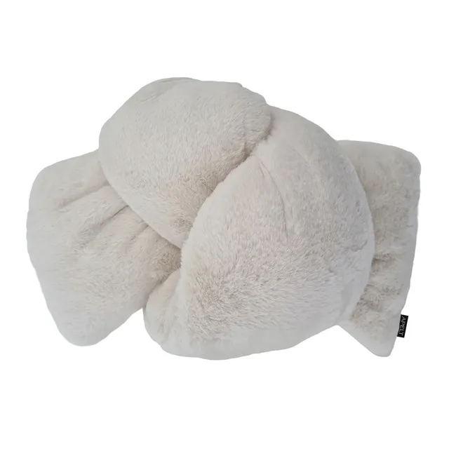 apelt-maurice-knotenkissen-fake-fur-uni-mit-leseknoten image 1