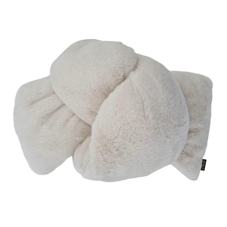 apelt-maurice-knotenkissen-fake-fur-uni-mit-leseknoten image 1