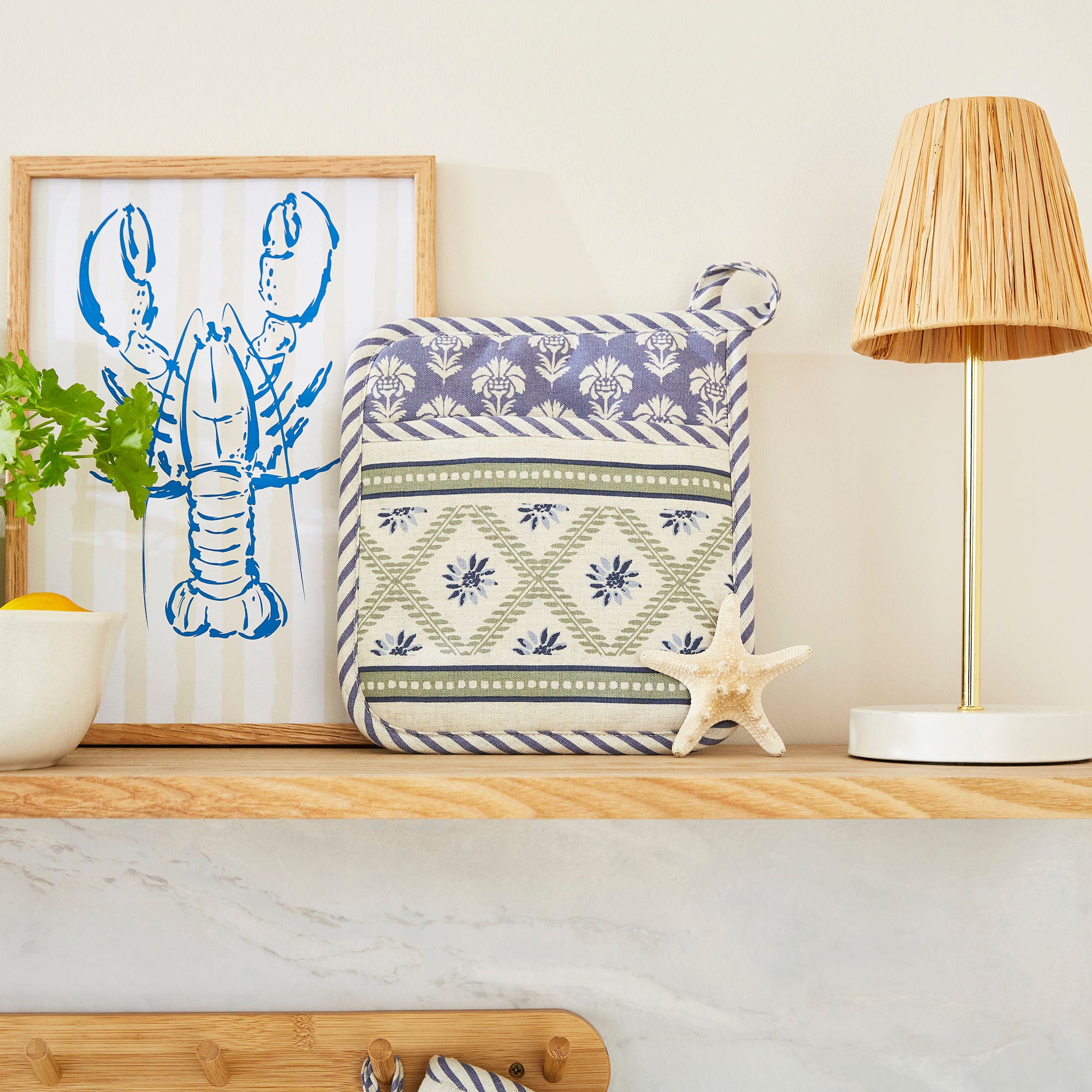 ulster-weavers-coastal-treasures-topfhandschuh-blau-baumwolle image 2