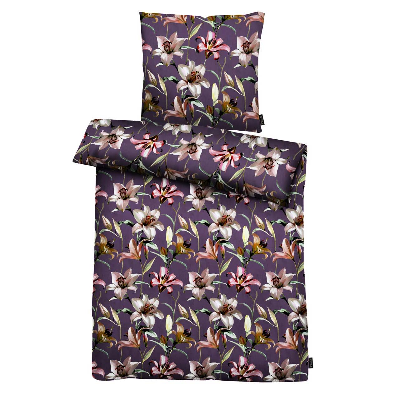 apelt-lilia-bettw-sche-baumwoll-satin-lilien-colour-your-night image 2