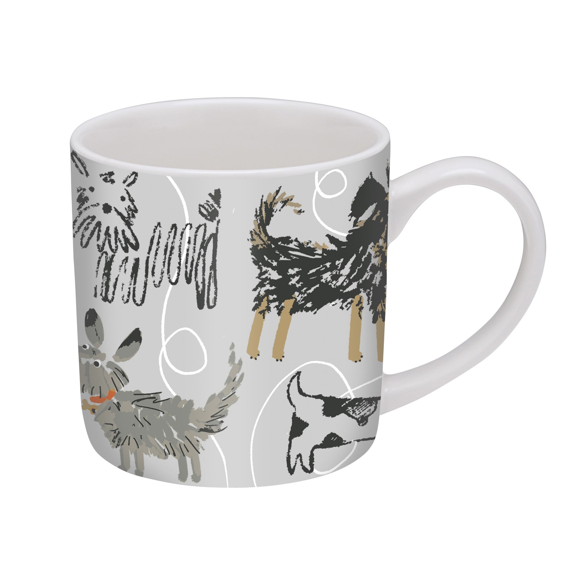 ulster-weavers-dog-days-tasse-bone-china-grau image 1