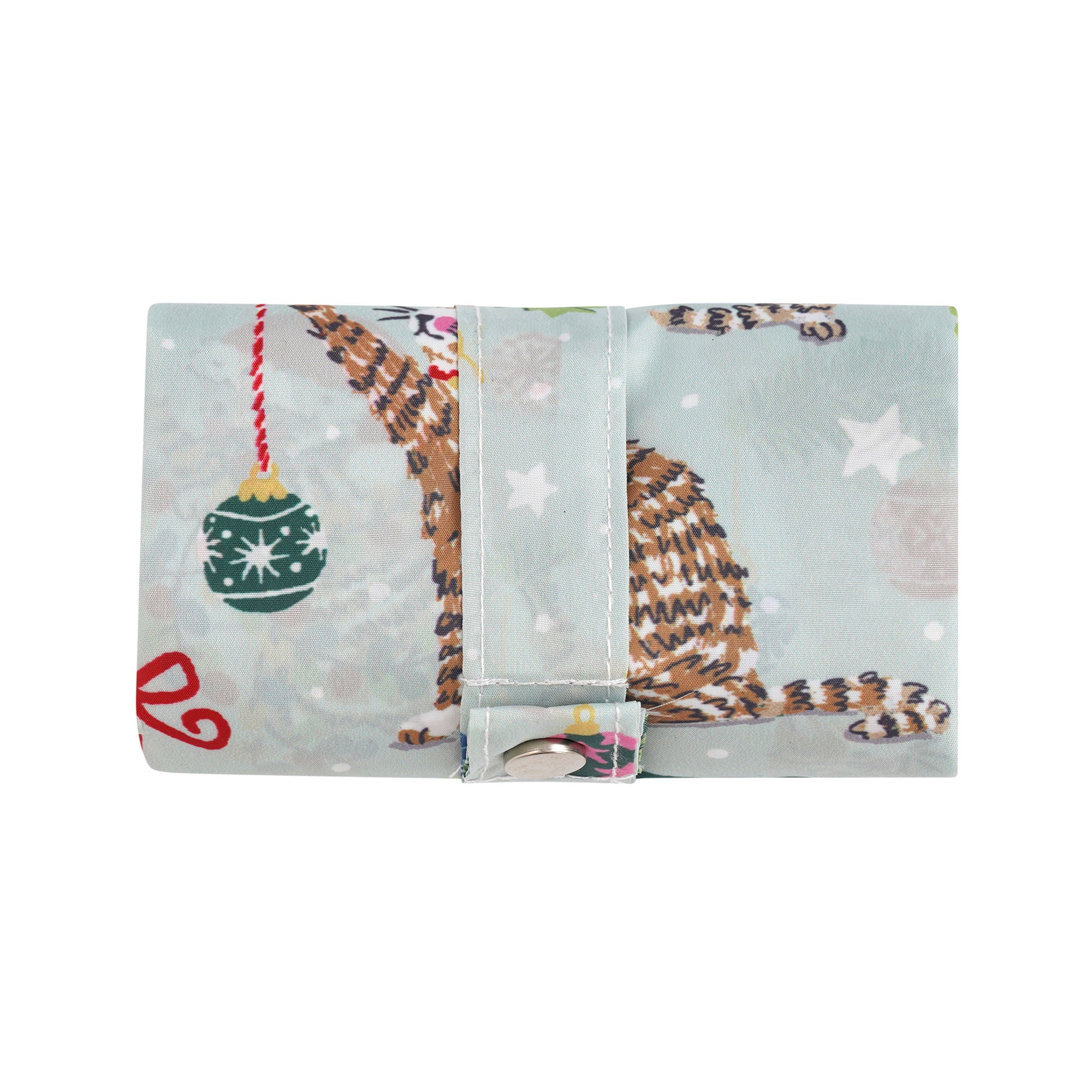 ulster-weavers-christmas-cats-falt-tasche-medium-seafoam image 3